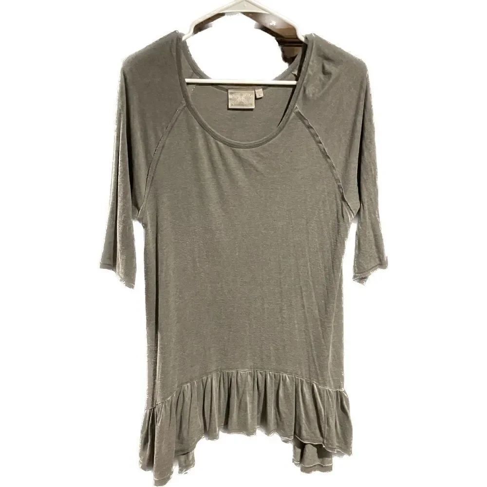 Dantelle Short Sleeve Grey Tunic Extra Large (XL)